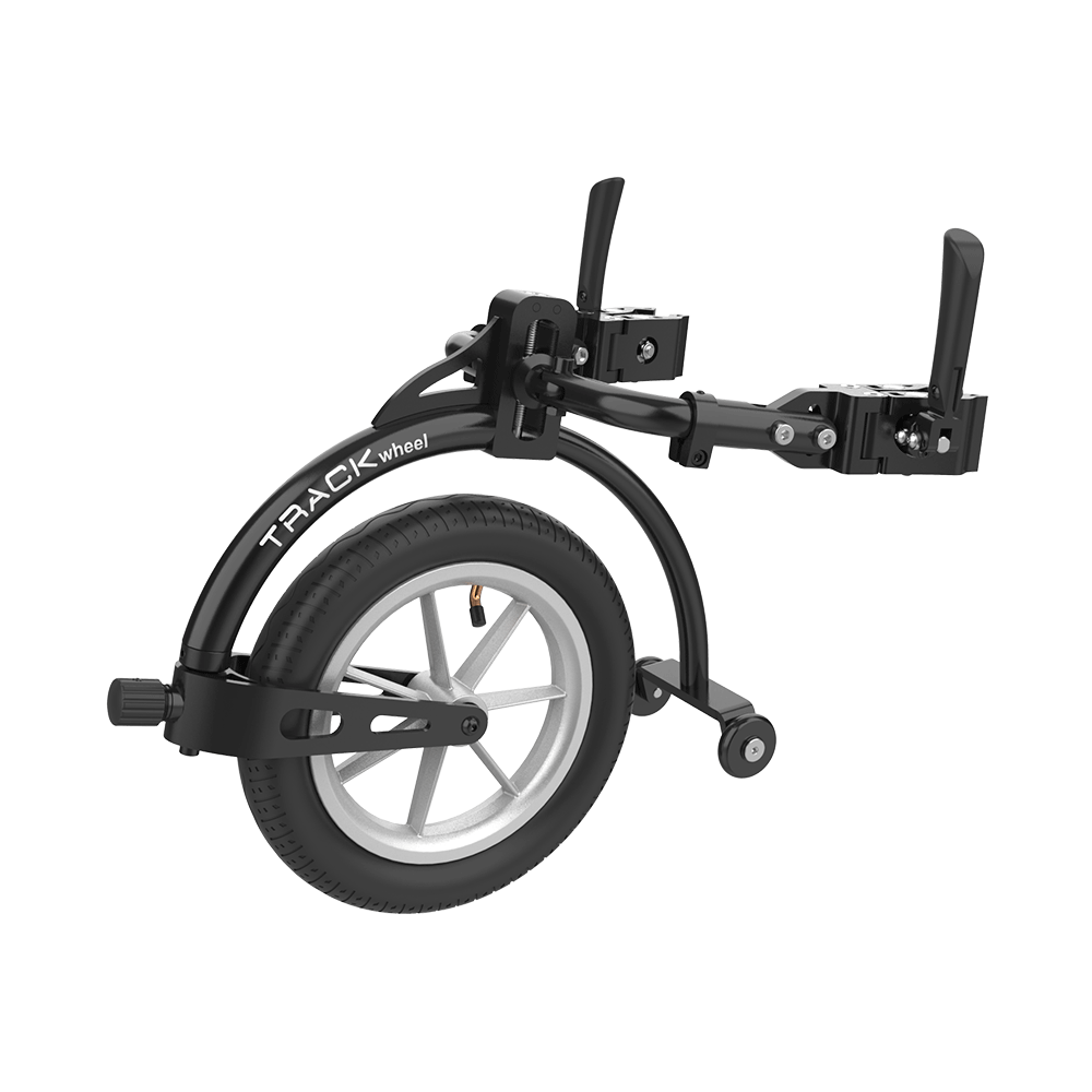 Double Arm Aluminum 12" Outdoor Track Wheel