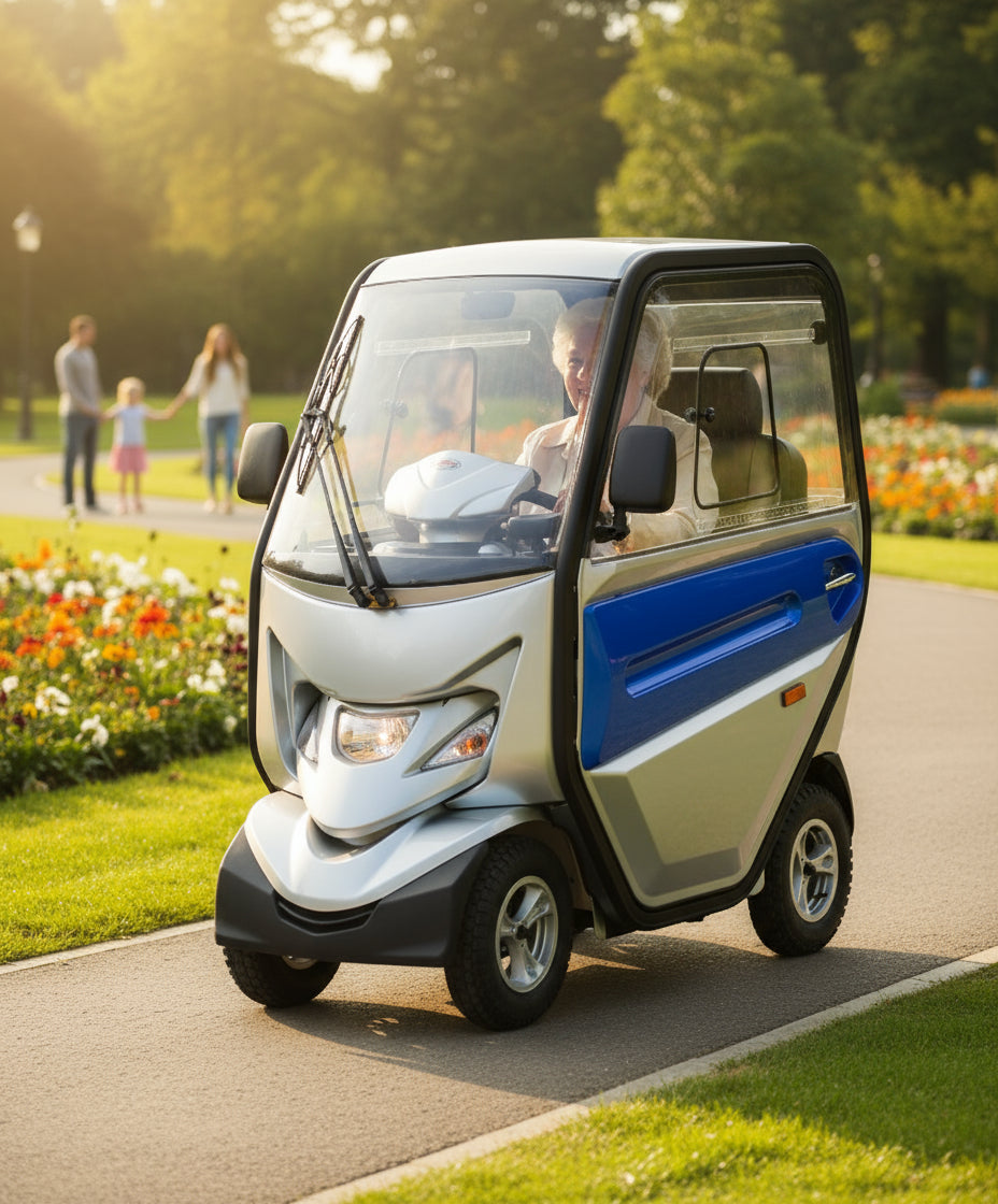 CTM HS-928 Deluxe Mobility Scooter with Cabin