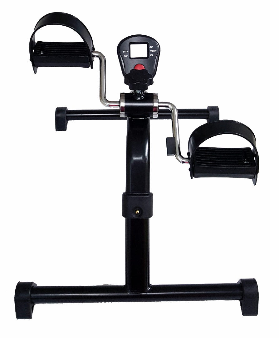 Folding Pedal Exerciser with Pedometer