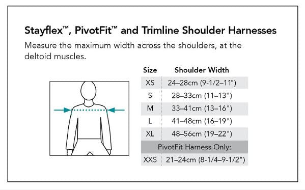 Bodypoint Pivotfit Shoulder Harness - Flat Mount