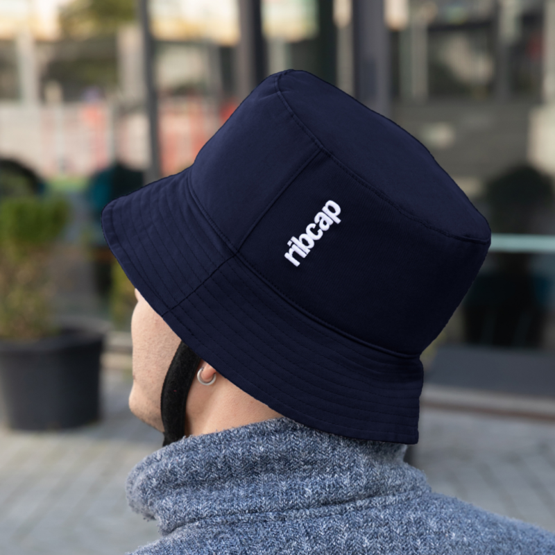 Ribcap Navy Blue Billie Hat