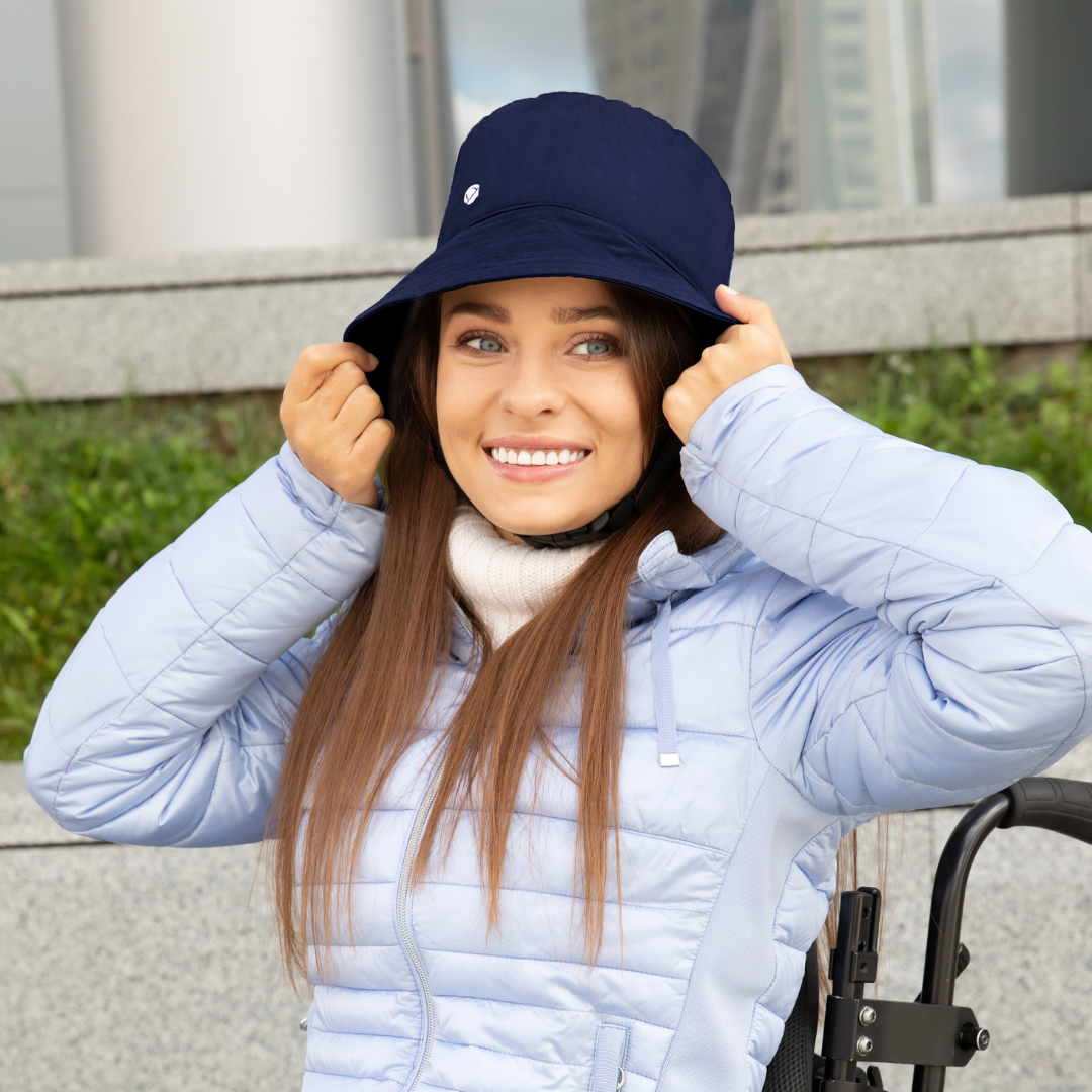 Ribcap Navy Blue Billie Hat