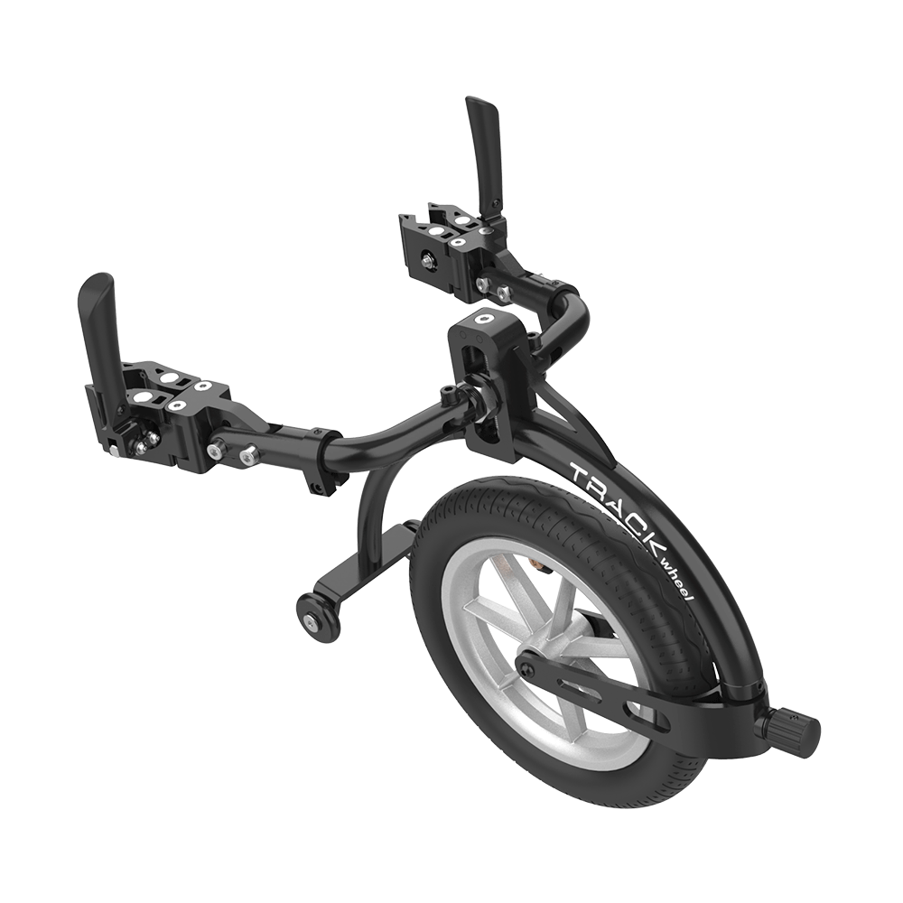 Double Arm Aluminum 12" Outdoor Track Wheel