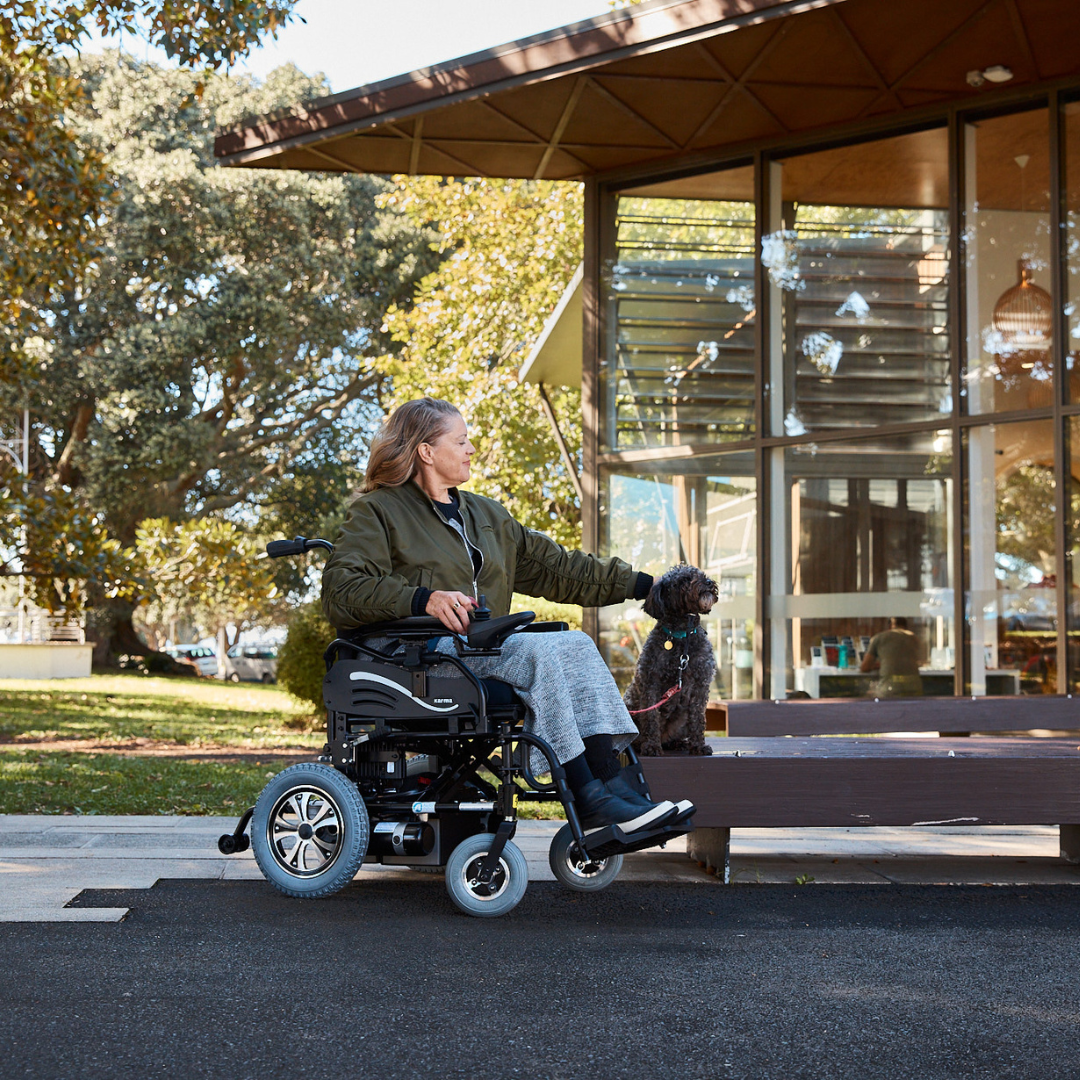 Karma KP25.2 Lightweight Folding Powerchair