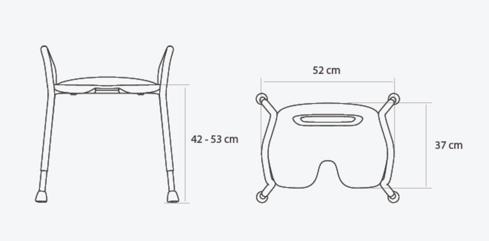 Let's Enjoy Shower Stool