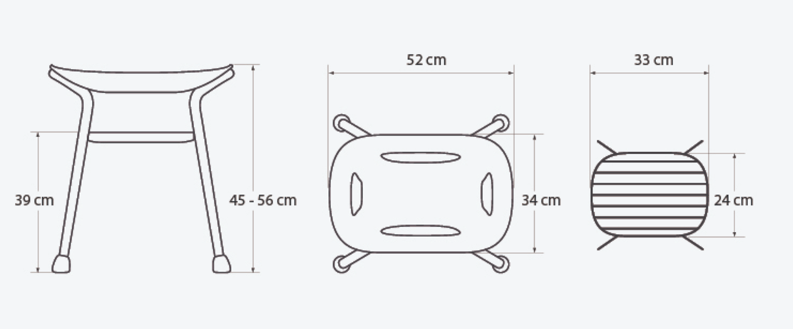 Let's Sing Shower Stool