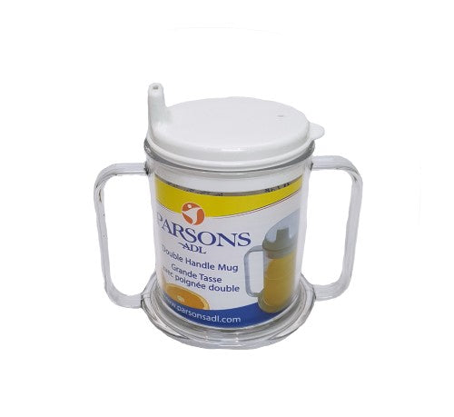 Parsons Double Handled Mug With Lid