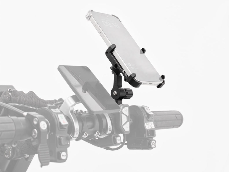 Phone Holder for PAWS, with manual clamp