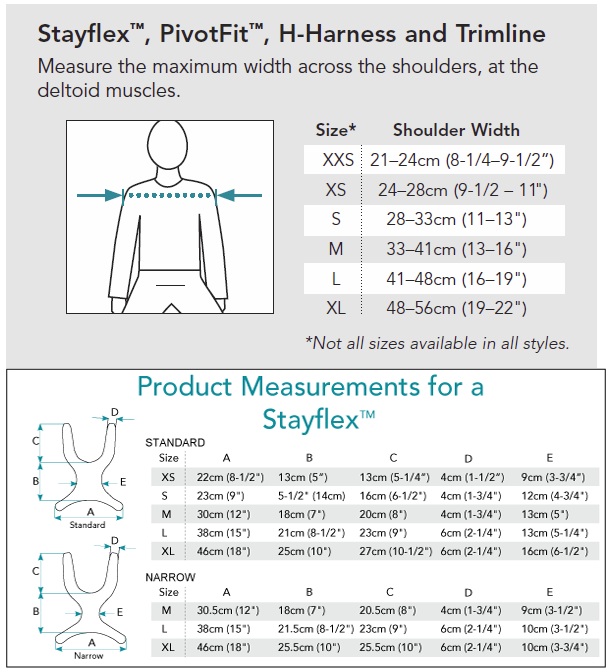 Bodypoint Stayflex Chest Support