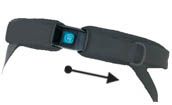Bodypoint Hip Belt 4 Point Centre Pull - Push Button