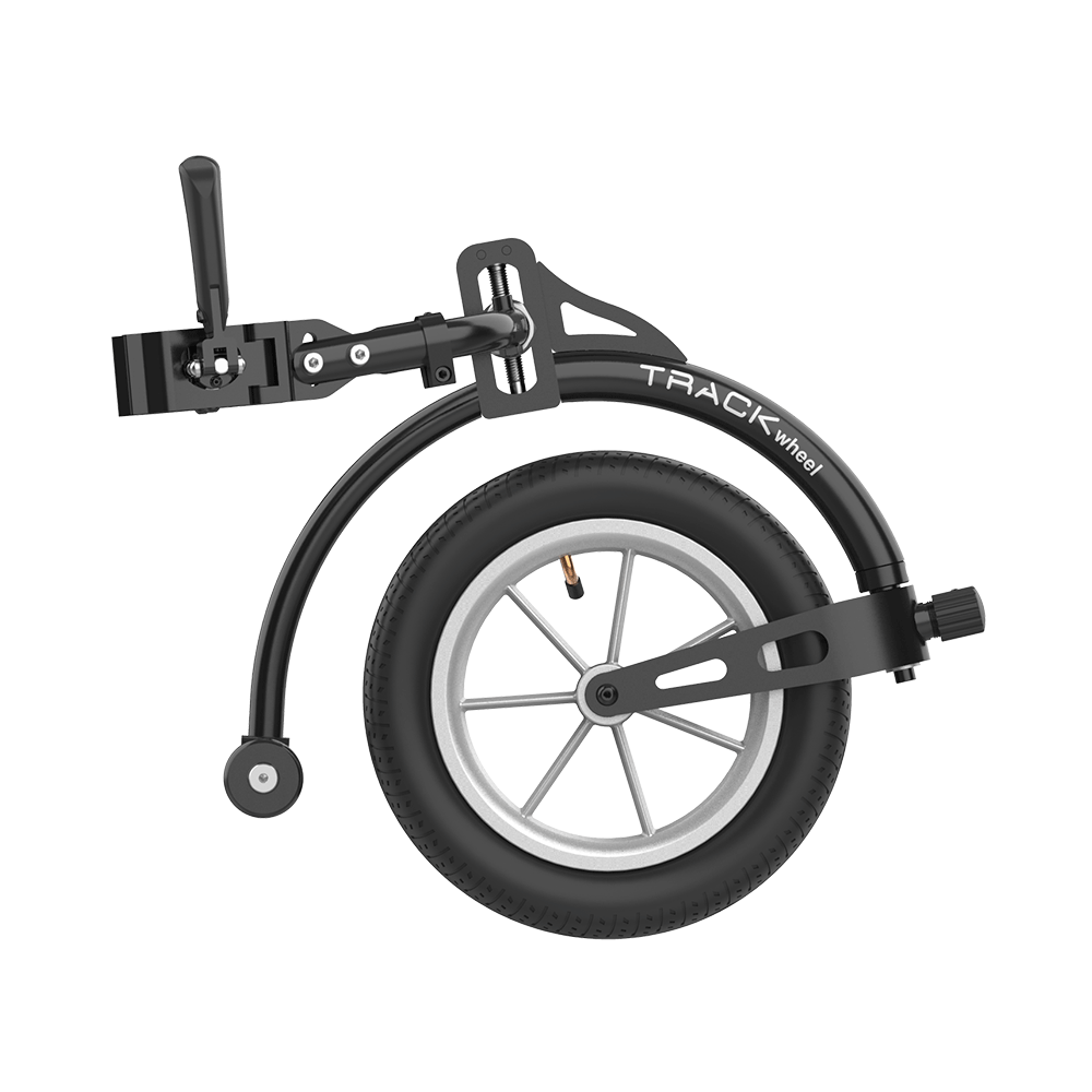 Double Arm Aluminum 12" Outdoor Track Wheel