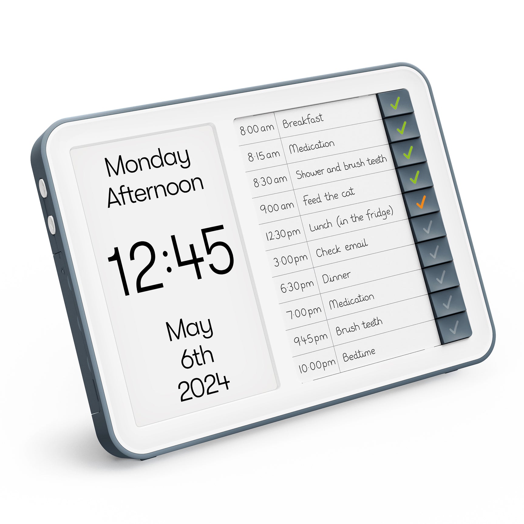 Day Hub Task Reminder Clock