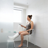 Height Adjustable Shower Stool with Arms