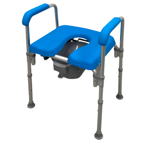 3 in 1 Width Adjustable Over Toilet Frame