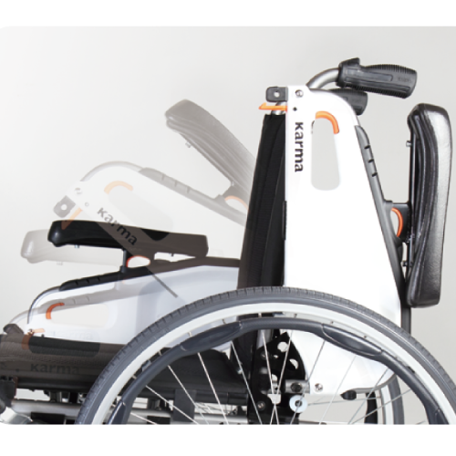 Karma Flexx Tall Self-Propelling Wheelchair