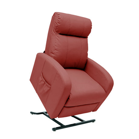 Pride LC-101 Three Position Leather Power Lift Chair