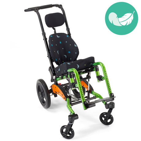Ki Mobility Ultra-Lightweight Little Wave Flip XP Wheelchair