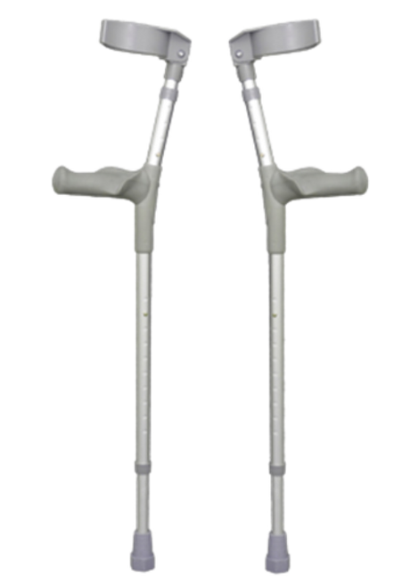Forearm Crutches - Comfy Handle - Pair