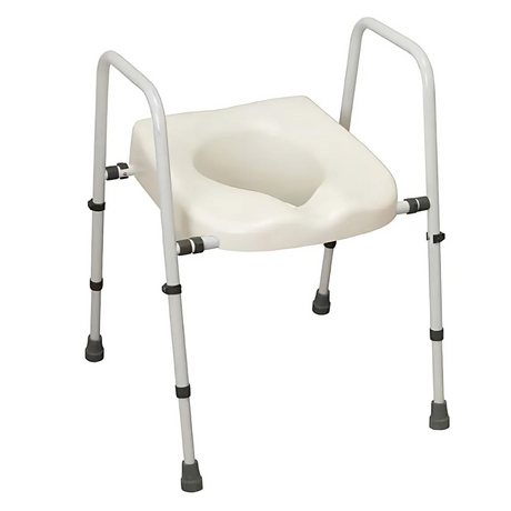 Mowbray Lite Toilet Frame & Seat - Width Adjustable