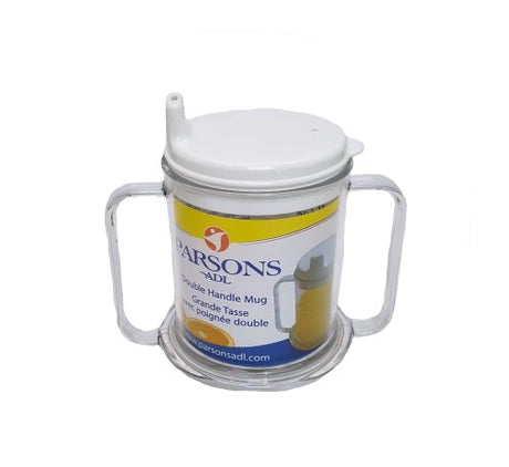 Parsons Double Handled Mug With Lid