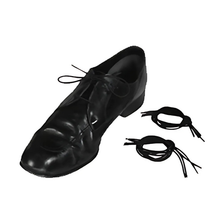 Parsons Black Elastic Shoelaces - 18"