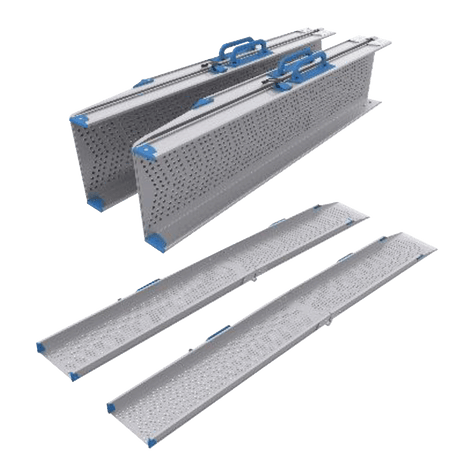 Pondus 200 cm Foldable Ramp