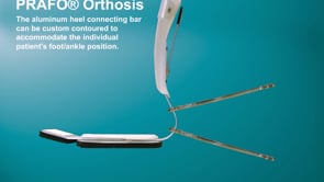 Ossur AFO PRAFO (Pressure Relief Ankle Foot Orthosis)